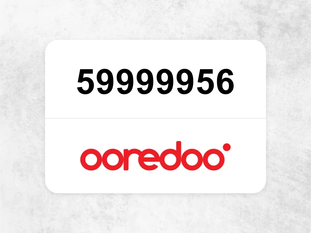Ooredoo Mobile Phone 59999956