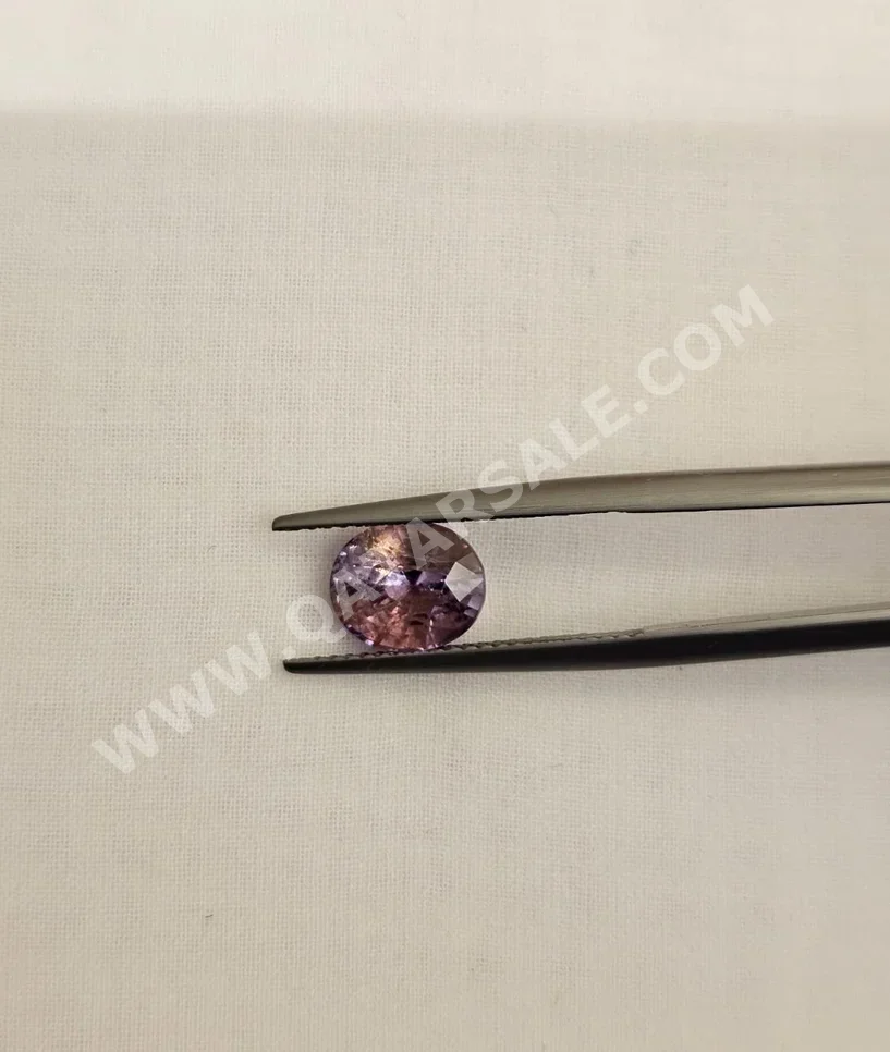 Gemstones Pink Sapphire  2 Carat  Oval