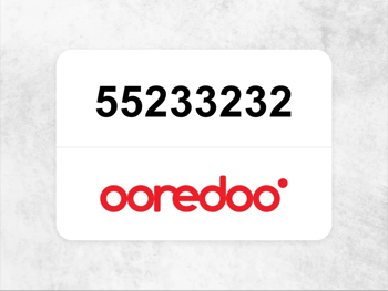Ooredoo Mobile Phone  55233232