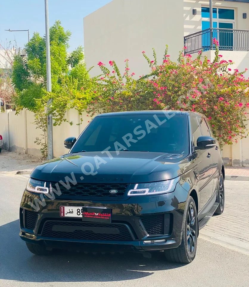 لاند روفر رنج روفر سبورت 2014 اوتوماتيك 163,000 كم 6 سلندر دفع رباعي اس يو في أسود