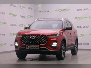 Chery Tiggo 7 Pro 2022 Automatic 80,000 Km 4 Cylinder Four Wheel Drive (4WD) SUV Red With Warranty