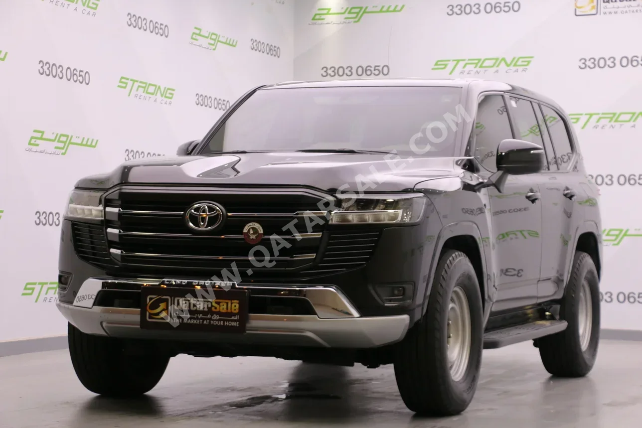 Toyota Land Cruiser GX 2022 Automatic 101,000 Km 6 Cylinder Four Wheel Drive (4WD) SUV Black