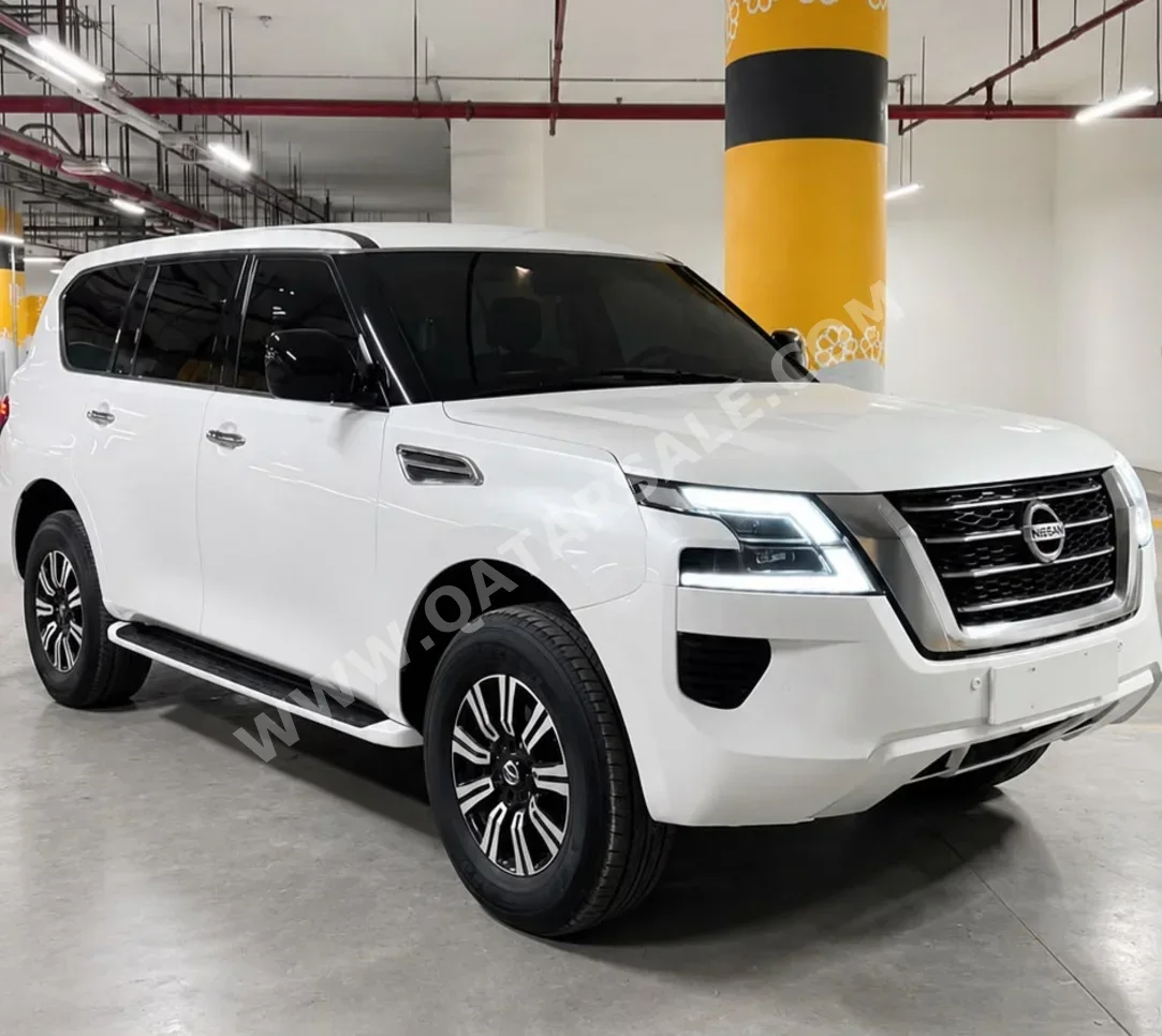 Nissan Patrol XE 2020 Automatic 40,000 Km 6 Cylinder Four Wheel Drive (4WD) SUV White