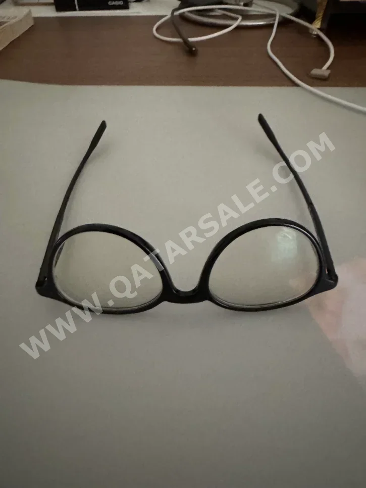 مونت بلانك نظارة الطبية أسود دائري إيطاليا رجالي