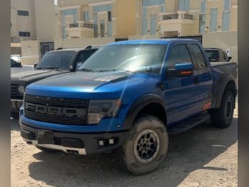 Ford Raptor SVT 2013 Automatic 319,000 Km 8 Cylinder Four Wheel Drive (4WD) Pick Up Blue