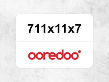 Ooredoo Mobile Phone  ‏711x11x7