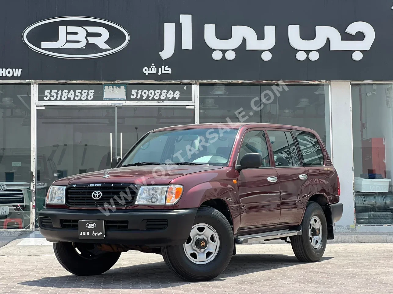 تويوتا لاند كروزر جي اكس 2001 عادي 480,000 كم 6 سلندر دفع رباعي اس يو في أسود