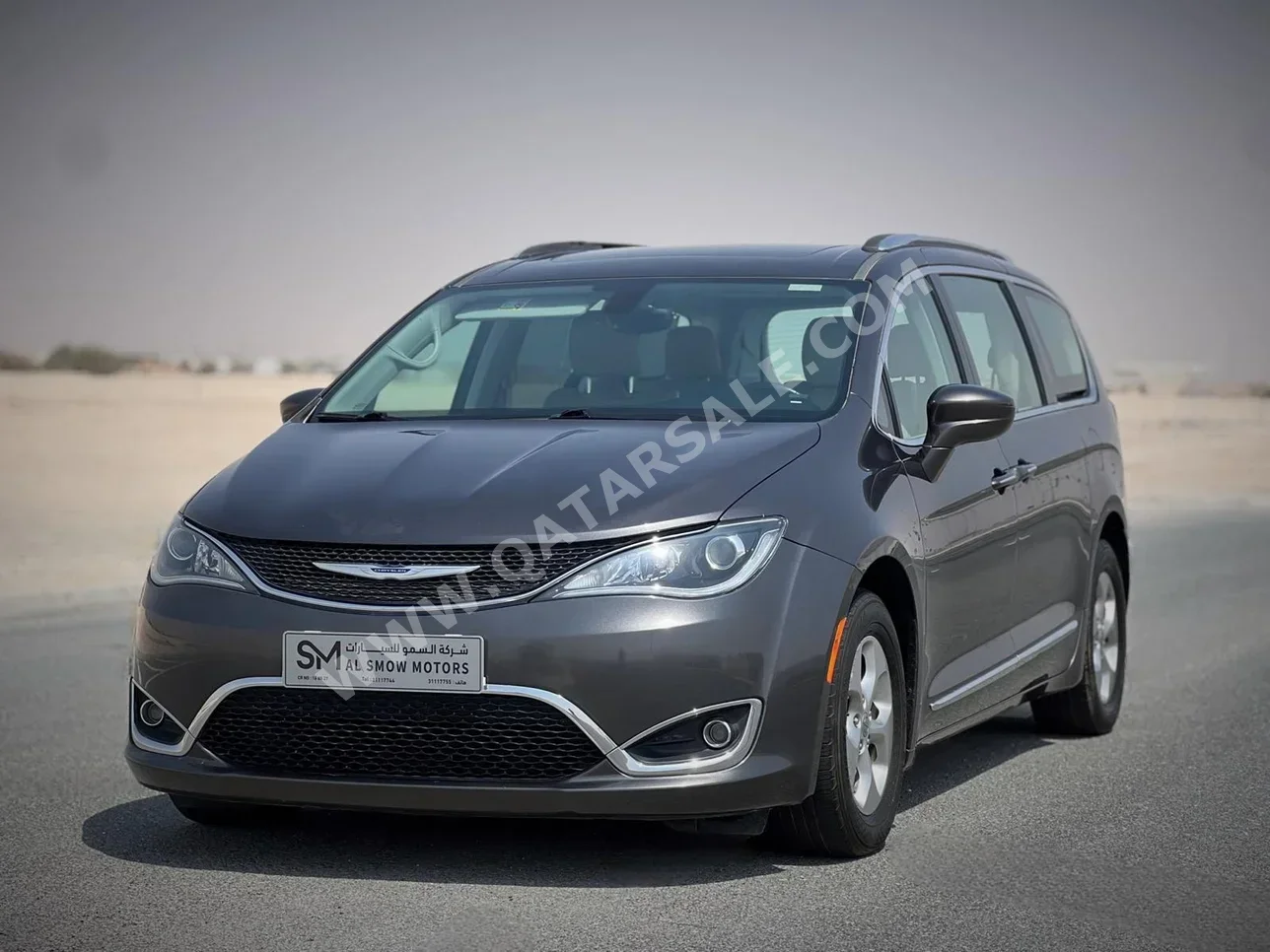 كرايسلر باسيفيكا 2019 اوتوماتيك 116,000 كم 6 سلندر سحب امامي اس يو في رمادي