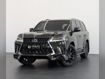 Lexus  LX  570 S  2020  Automatic  45,585 Km  8 Cylinder  Four Wheel Drive (4WD)  SUV  Black