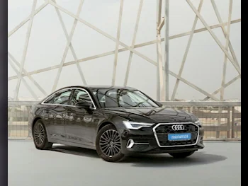 Audi  A6  6 Cylinder  Sedan  Black  2025