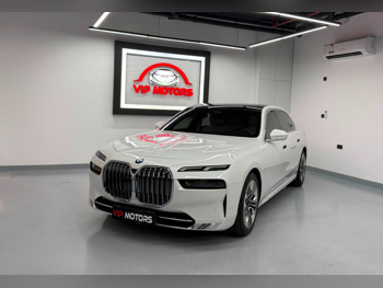 BMW 7-Series 735 i 2023 Automatic 42,000 Km 6 Cylinder Rear Wheel Drive (RWD) Sedan White With Warranty
