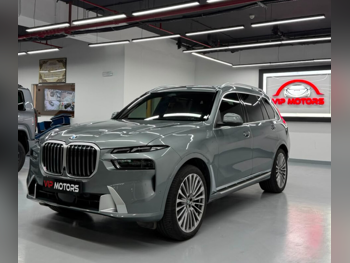 BMW  X-Series  X7  2024  Automatic  36,000 Km  6 Cylinder  All Wheel Drive (AWD)  SUV  Gray  With Warranty