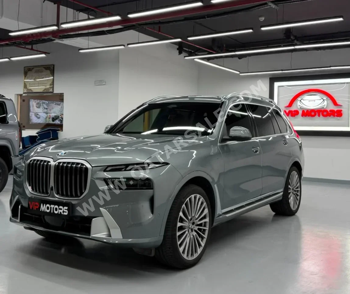 BMW X-Series X7 2024 Automatic 36,000 Km 6 Cylinder All Wheel Drive (AWD) SUV Gray With Warranty