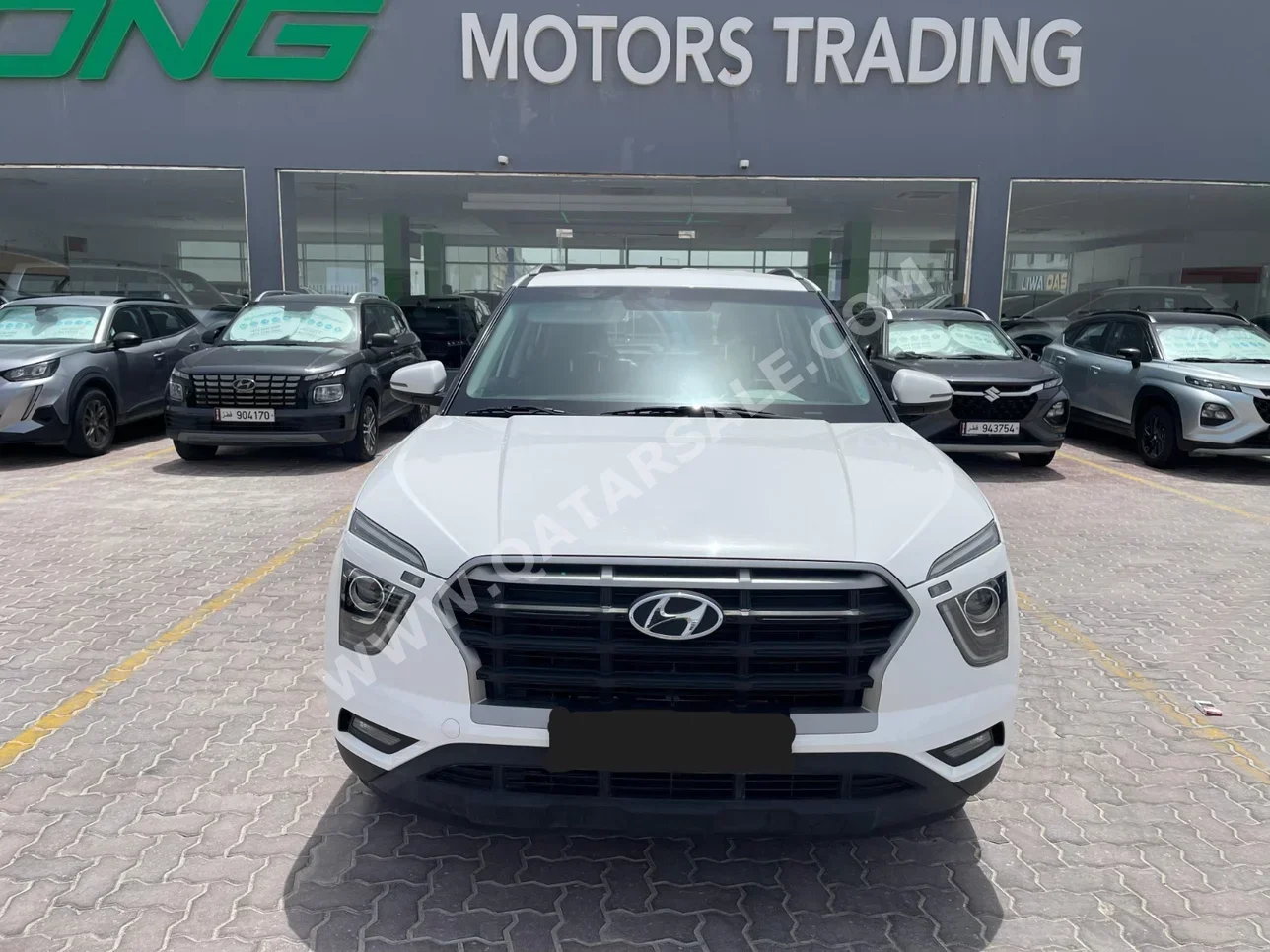 Hyundai Creta 2022 Automatic 55,000 Km 4 Cylinder Front Wheel Drive (FWD) SUV White