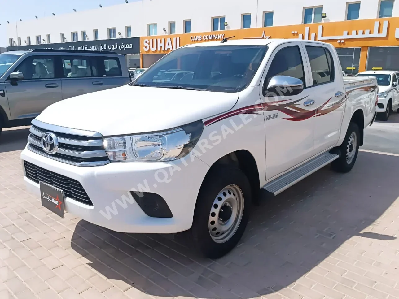 Toyota Hilux 2022 Automatic 162,000 Km 4 Cylinder Four Wheel Drive (4WD) Pick Up White