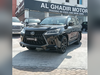 لكزس  ال اكس  570 اس بلاك ايديشن  2019  اوتوماتيك  175,000 كم  8 سلندر  دفع رباعي  اس يو في  أسود