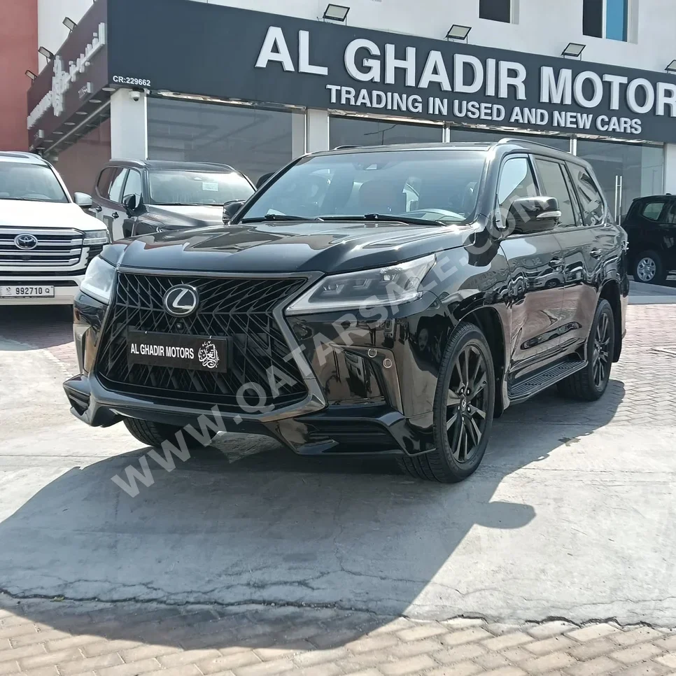 Lexus LX 570 S Black Edition 2019 Automatic 175,000 Km 8 Cylinder Four Wheel Drive (4WD) SUV Black