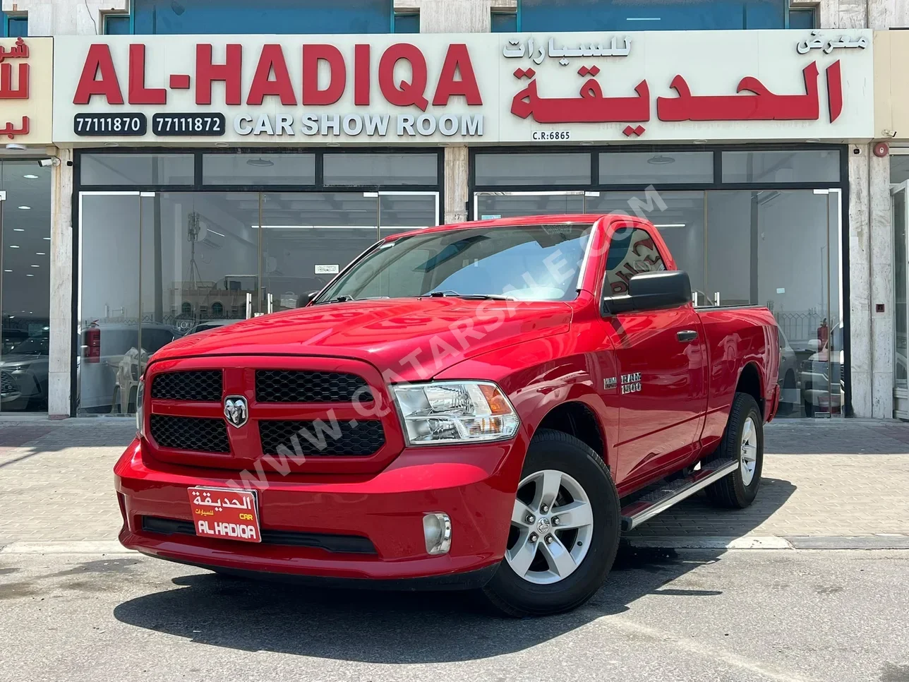 Dodge Ram 2017 Automatic 130,000 Km 8 Cylinder Four Wheel Drive (4WD) Pick Up Red