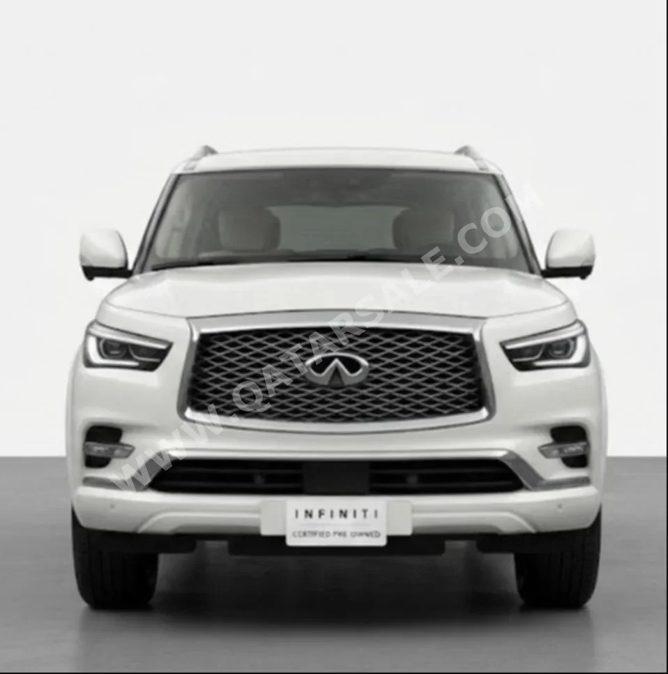 Infiniti QX 80 2024 Automatic 18,227 Km 8 Cylinder Four Wheel Drive (4WD) SUV White