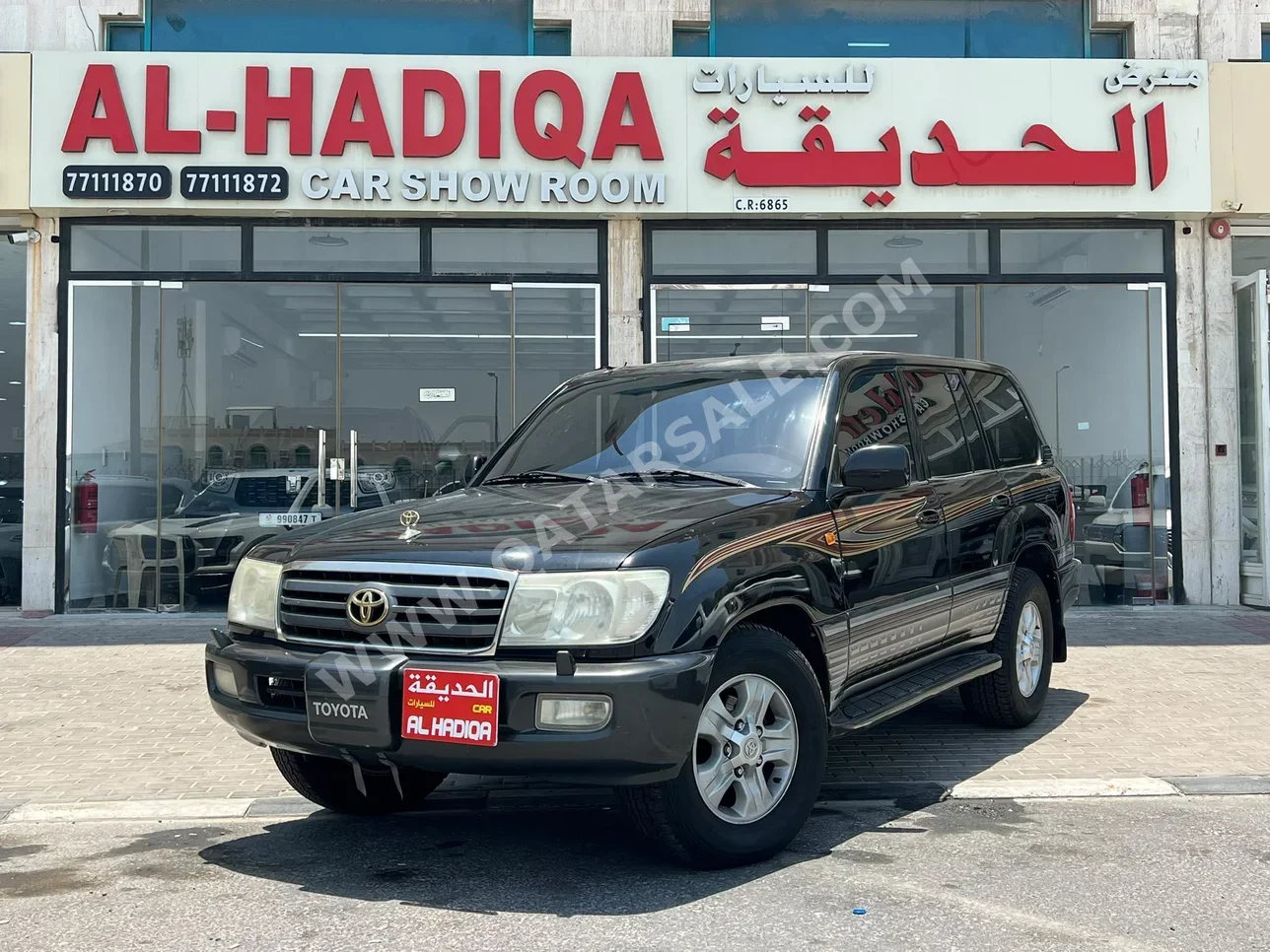 Toyota Land Cruiser GXR 2005 Manual 317,000 Km 6 Cylinder Four Wheel Drive (4WD) SUV Black