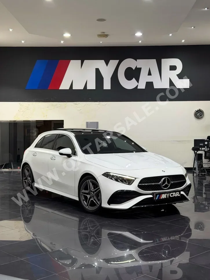 Mercedes-Benz A-Class 200 AMG 2023 Automatic 32,000 Km 4 Cylinder Front Wheel Drive (FWD) Hatchback White
