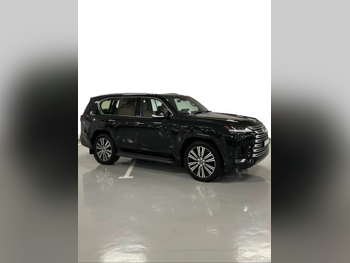 Lexus LX 600 Luxury 2023 Automatic 90,000 Km 6 Cylinder Four Wheel Drive (4WD) SUV Black With Warranty
