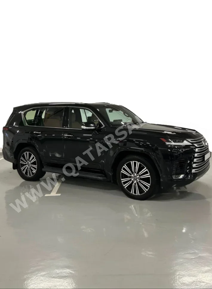 Lexus LX 600 Luxury 2023 Automatic 90,000 Km 6 Cylinder Four Wheel Drive (4WD) SUV Black With Warranty