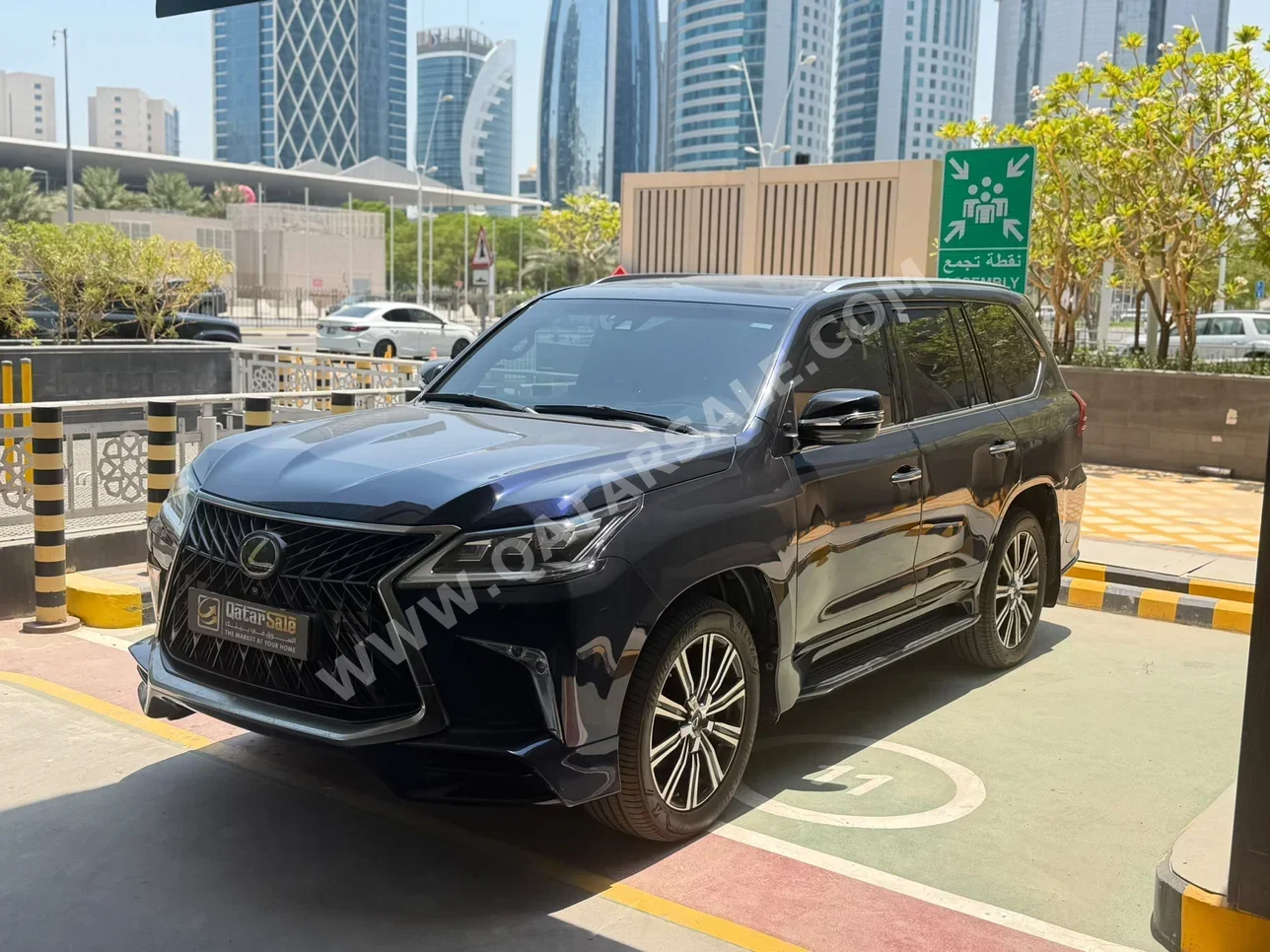 Lexus LX 570 S 2019 Automatic 100,000 Km 8 Cylinder Four Wheel Drive (4WD) SUV Black