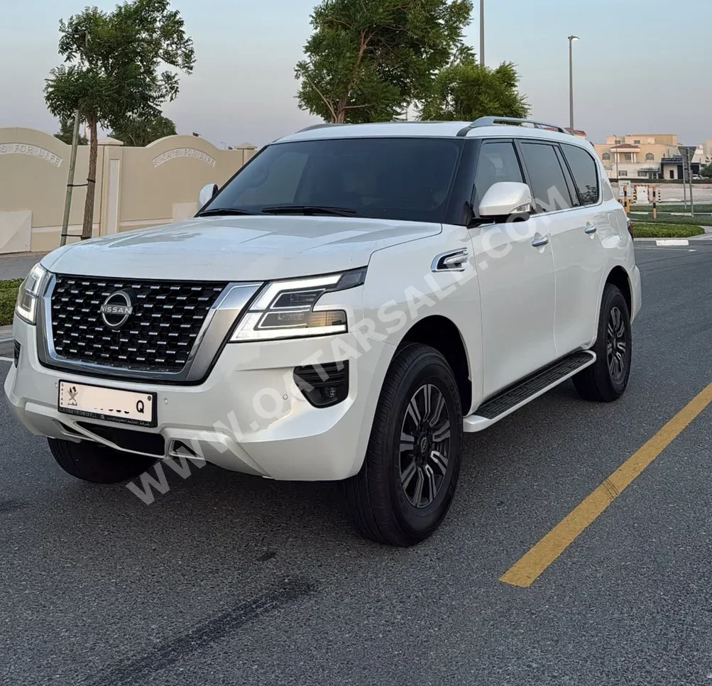 Nissan Patrol SE 2024 Automatic 0 Km 6 Cylinder Four Wheel Drive (4WD) SUV White With Warranty