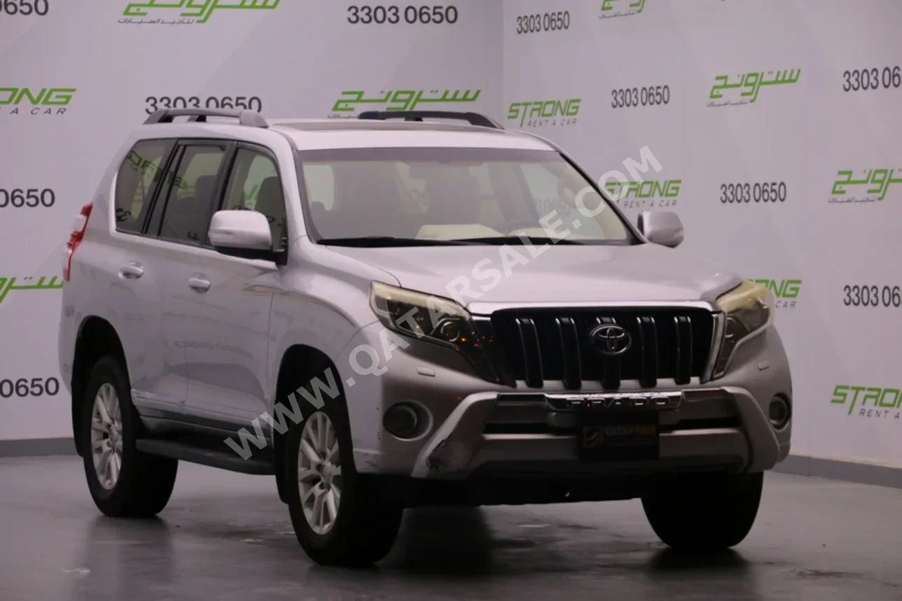 Toyota Prado 2017 Automatic 260,000 Km 6 Cylinder Four Wheel Drive (4WD) SUV Silver