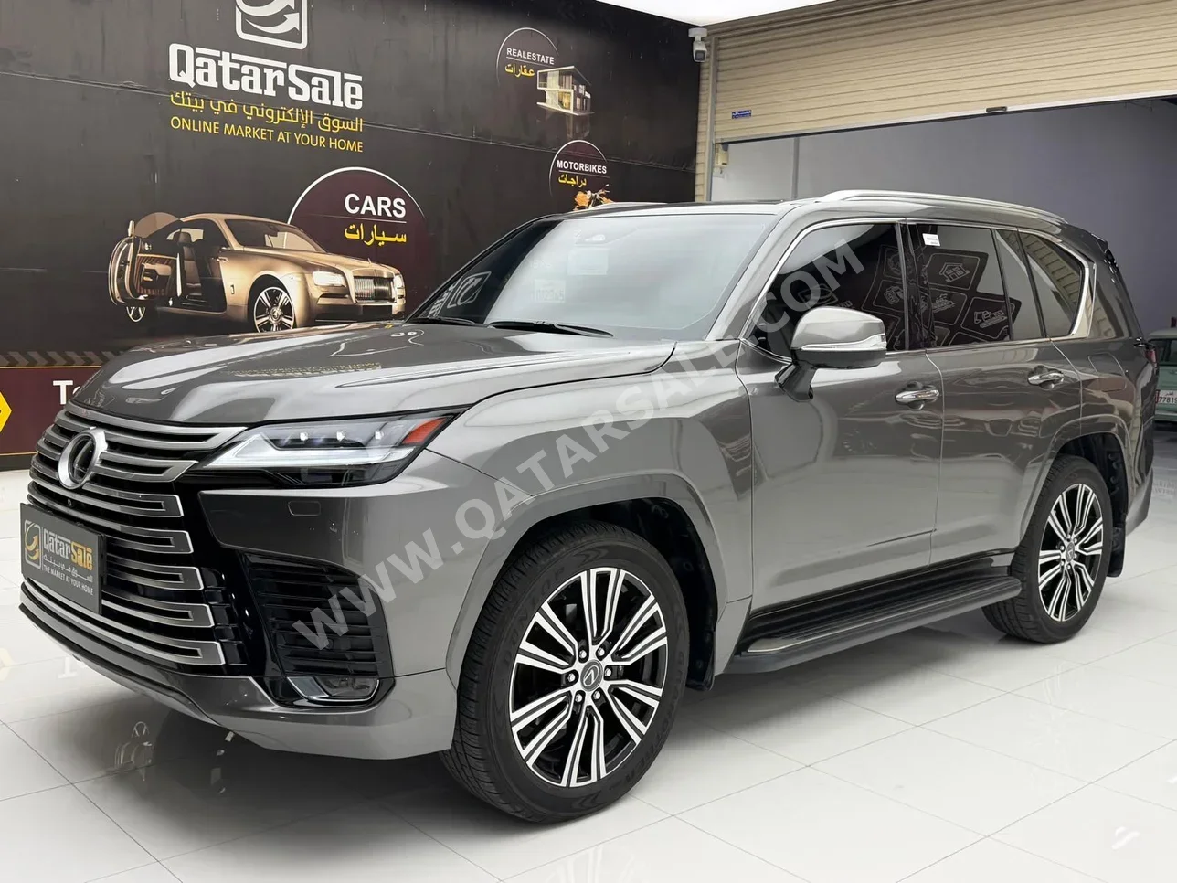 Lexus LX 600 Luxury 2025 Automatic 6,950 Km 6 Cylinder Four Wheel Drive (4WD) SUV Gray With Warranty
