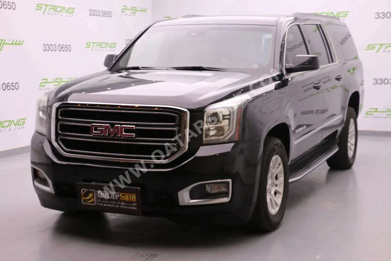 GMC Yukon XL 2018 Automatic 230,000 Km 8 Cylinder Four Wheel Drive (4WD) SUV Black