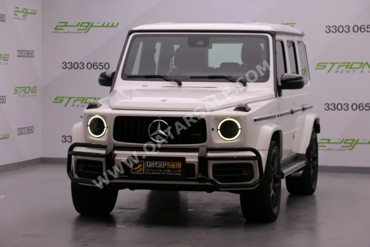 Mercedes-Benz G-Class 63 AMG 2022 Automatic 89,000 Km 8 Cylinder Four Wheel Drive (4WD) SUV White With Warranty