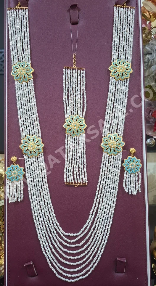 Gold By Item ( Designers ) Set Bahrain Woman Nature 14750 Gram Yellow Gold 21k