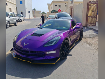Chevrolet Corvette C7 Stingray 2015 Automatic 111,000 Km 8 Cylinder Rear Wheel Drive (RWD) Convertible Violet