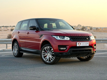 Land Rover  Range Rover  Sport Super charged  2014  Automatic  184,000 Km  8 Cylinder  Four Wheel Drive (4WD)  SUV  Red