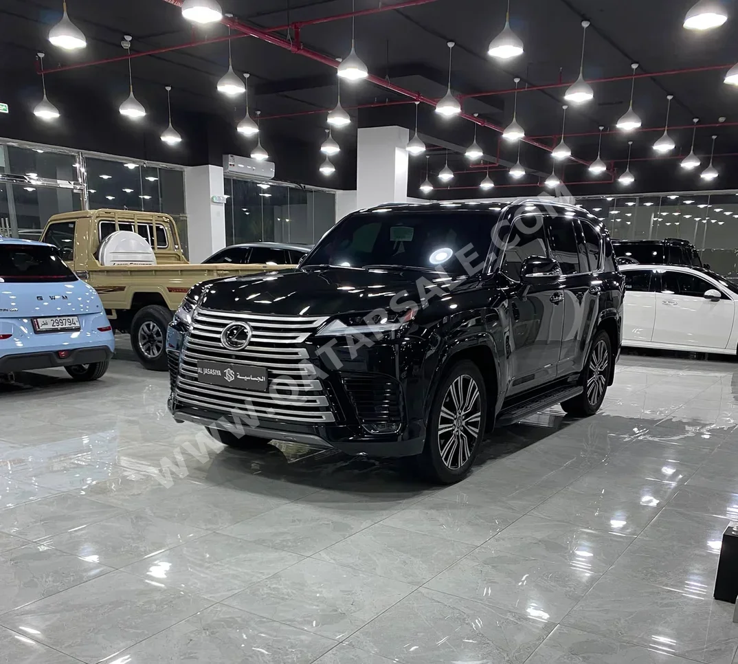 Lexus LX 600 2024 Automatic 45,000 Km 6 Cylinder Four Wheel Drive (4WD) SUV Black With Warranty