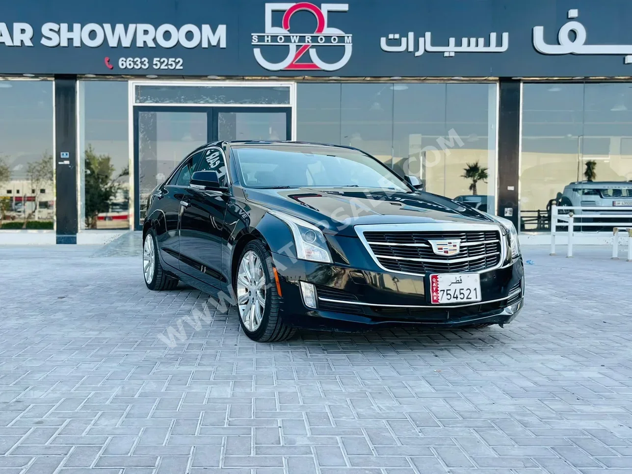 كاديلاك ايه تي اس 2017 اوتوماتيك 91,000 كم 4 سلندر دفع خلفي سيدان أسود