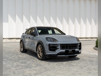 Porsche  Cayenne  Turbo GT  2024  Automatic  60,000 Km  8 Cylinder  Four Wheel Drive (4WD)  SUV  Gray Nardo  With Warranty