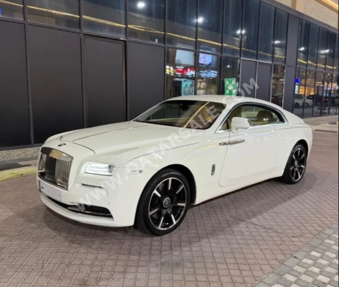 Rolls-Royce  Wraith  2014  Automatic  80,000 Km  12 Cylinder  All Wheel Drive (AWD)  Coupe / Sport  White