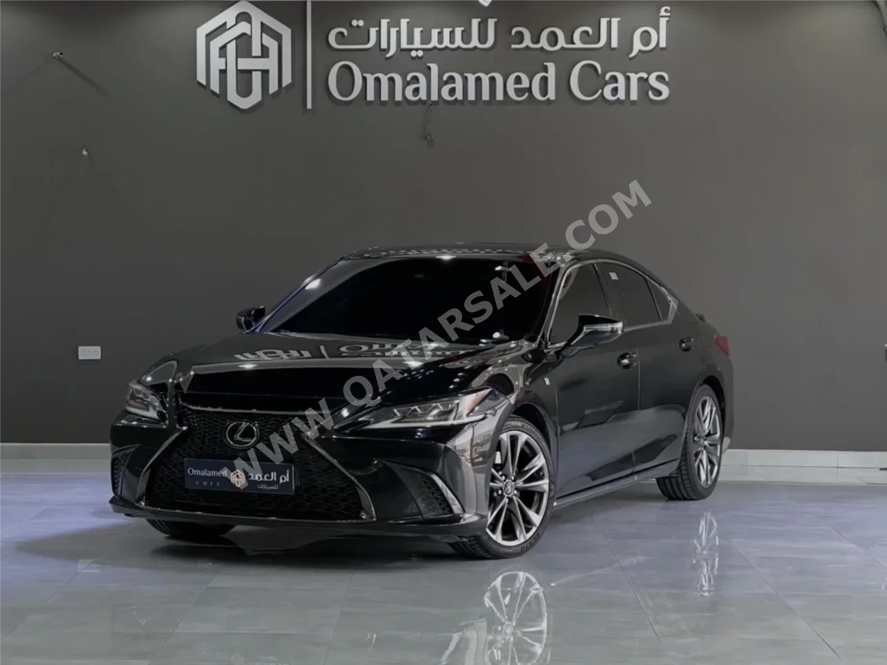 لكزس إيه أس 350 2020 اوتوماتيك 82,000 كم 6 سلندر دفع خلفي سيدان أسود