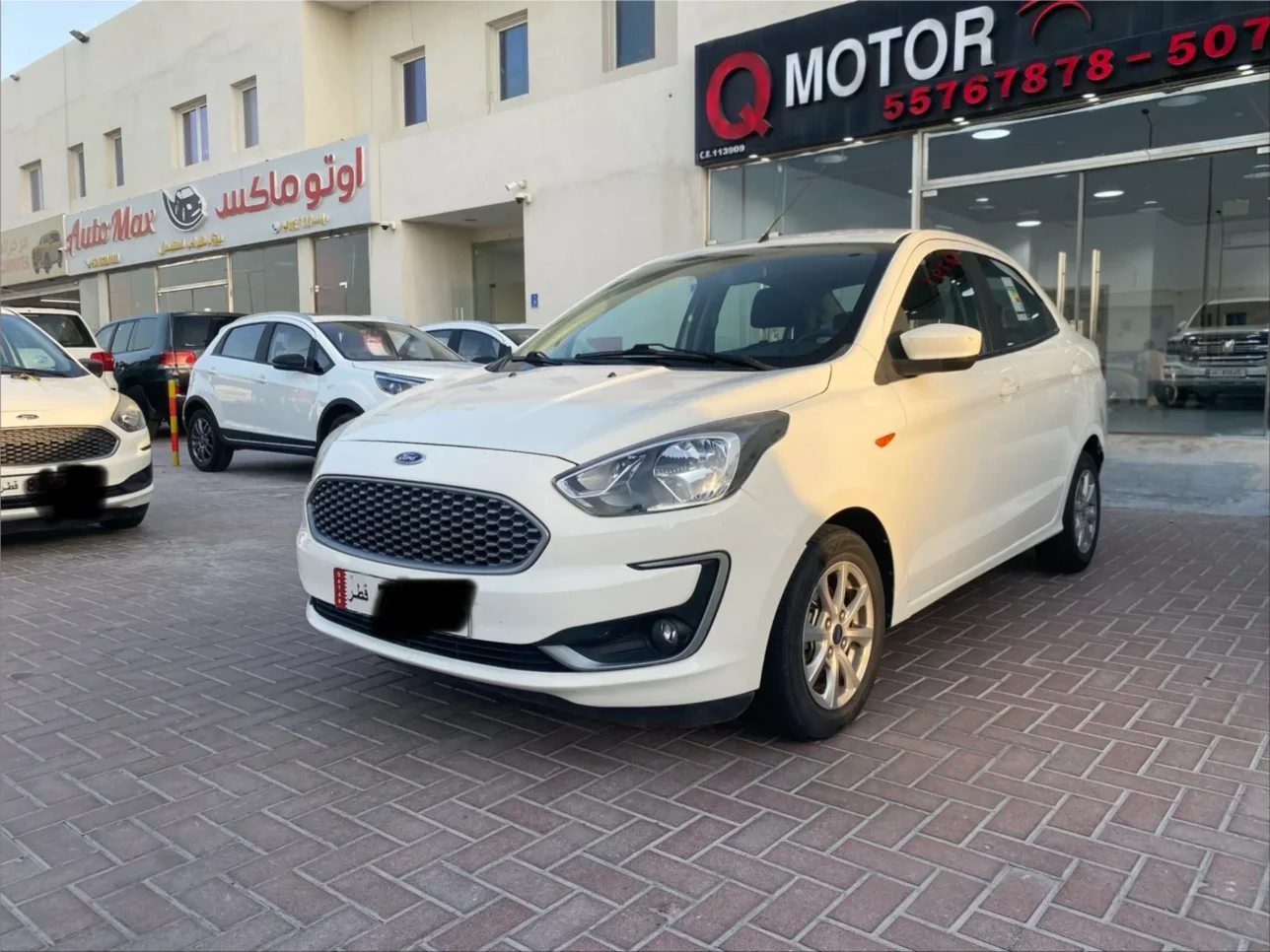 Ford Figo 2021 Automatic 93,000 Km 3 Cylinder Front Wheel Drive (FWD) Hatchback White