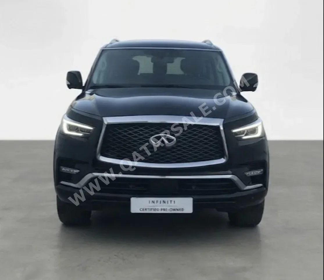 Infiniti  QX  80  2024  Automatic  17,985 Km  8 Cylinder  Four Wheel Drive (4WD)  SUV  Black