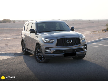 Infiniti  QX  80  2021  Automatic  153,000 Km  8 Cylinder  Four Wheel Drive (4WD)  SUV  Gray