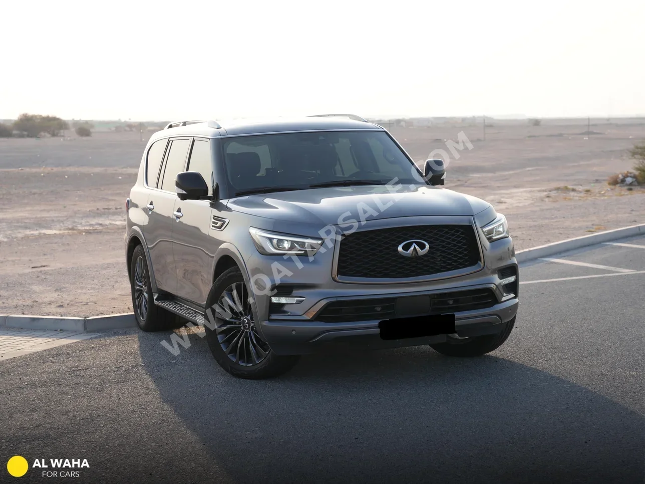 Infiniti  QX  80  2021  Automatic  153,000 Km  8 Cylinder  Four Wheel Drive (4WD)  SUV  Gray