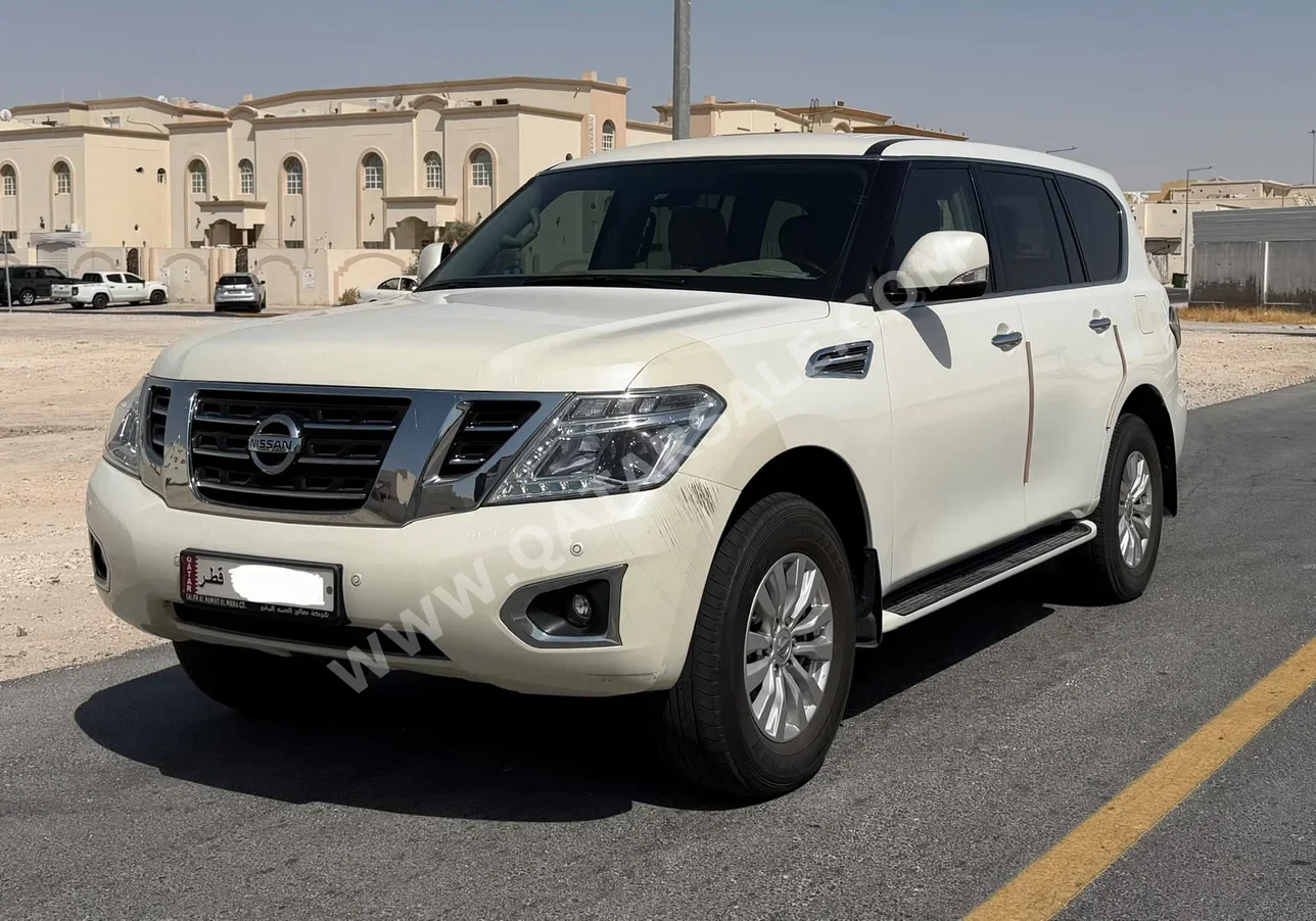 Nissan  Patrol  SE  2018  Automatic  140,000 Km  8 Cylinder  Four Wheel Drive (4WD)  SUV  White