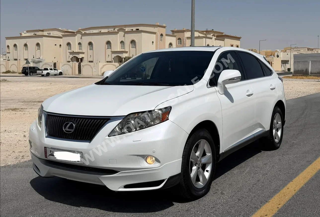 Lexus RX 350 2010 Automatic 140,000 Km 6 Cylinder Four Wheel Drive (4WD) SUV White