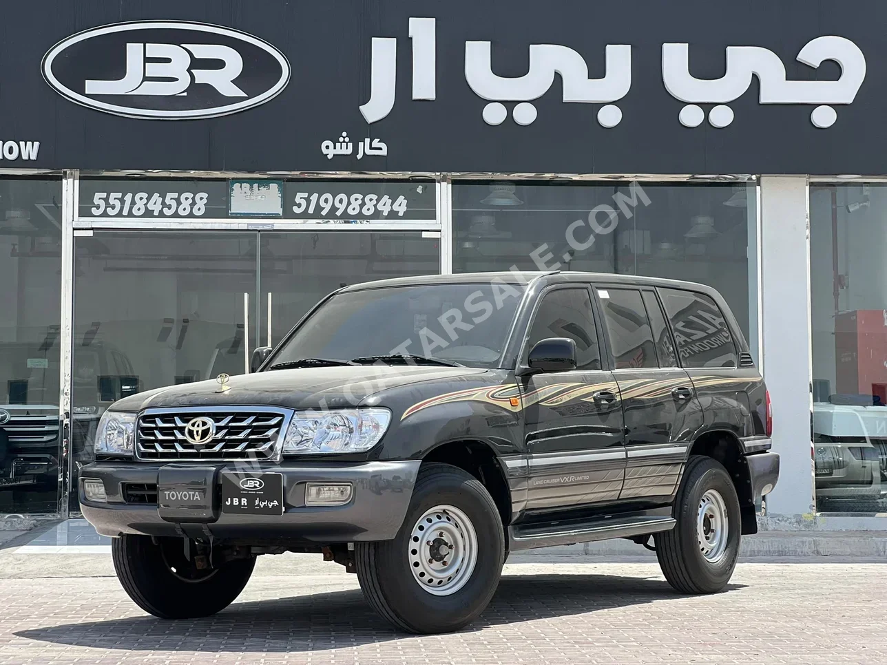 Toyota Land Cruiser VXR 2007 Manual 500,000 Km 8 Cylinder Four Wheel Drive (4WD) SUV Black