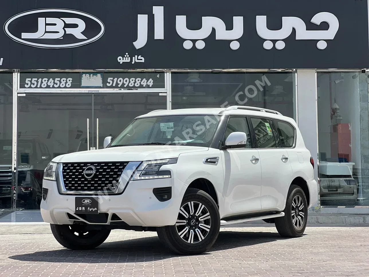 Nissan  Patrol  SE  2023  Automatic  100,000 Km  8 Cylinder  Four Wheel Drive (4WD)  SUV  White