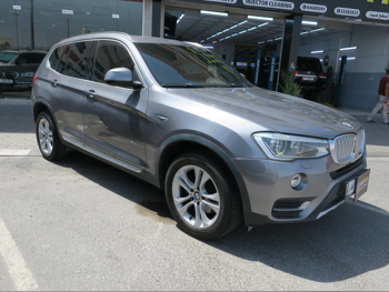 BMW  X-Series  X3  2016  Automatic  120,000 Km  4 Cylinder  Four Wheel Drive (4WD)  SUV  Gray
